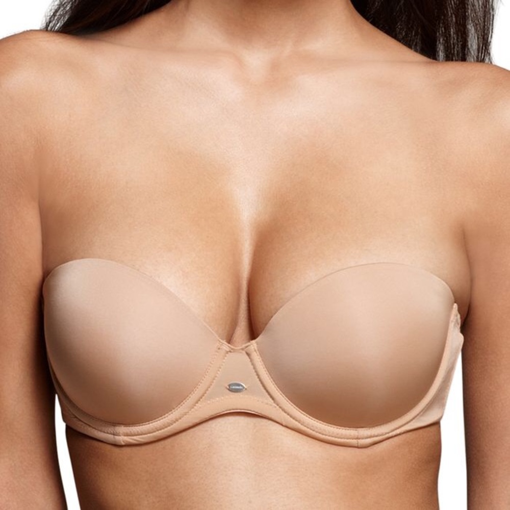 CK | Naked Glamour Strapless Push-Up Bra